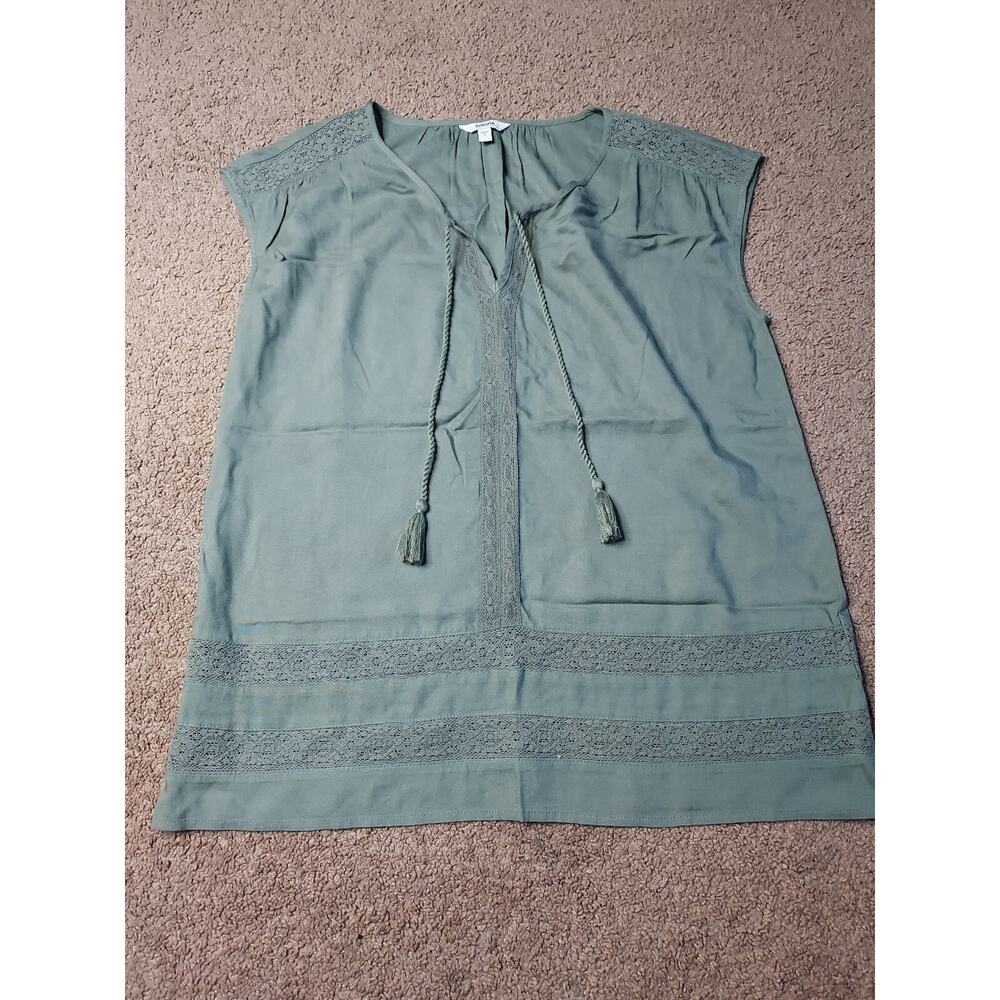 Women's Size Small Olive Green Sonoma Tank Top